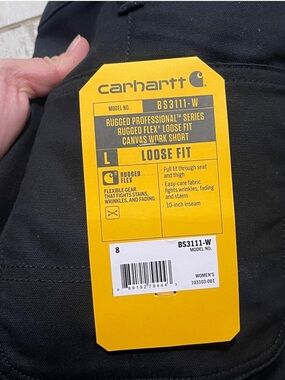 Carhartt canvas work shorts